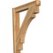Ekena Millwork Merced Arts & Crafts Rough Sawn Outlooker, Western Red Cedar, 6"W x 34"D x 38"H OUT06X34X38MRC03RWR - alternate 1